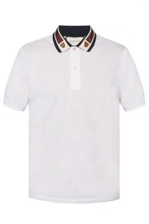 Polo z paskiem 'web', zdjęcie 1 Polo z paskiem 'web' od Gucci